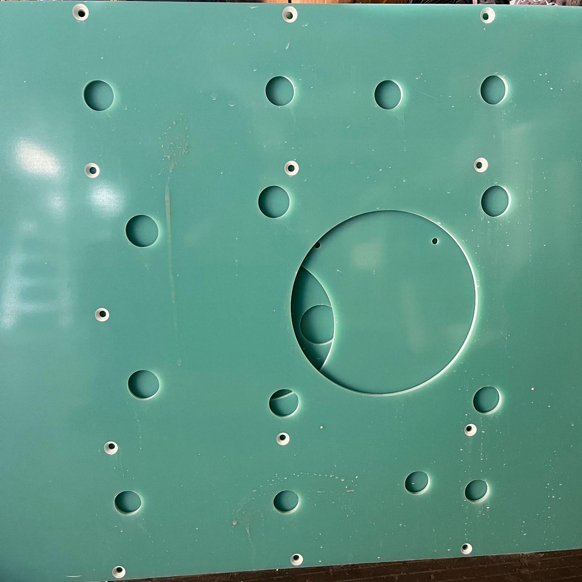 

Aquamarine Yellow 3240 Epoxy Glass Fiber Board G10 Insulating Heat-Resistant Synthetic Stone Board