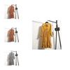 Elegante Abito Lungo Maxi Floreale in Chiffon a Maniche Lunghe da Donna per la Primavera 2018, Casual, da Festa, Vintage, Boho, in Colori Affascinanti