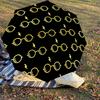 1PC Warner Glasses Lightning bolt Umbrella-8-Rib Reinforced, Automatic Open, Lightweight & Durable-A30