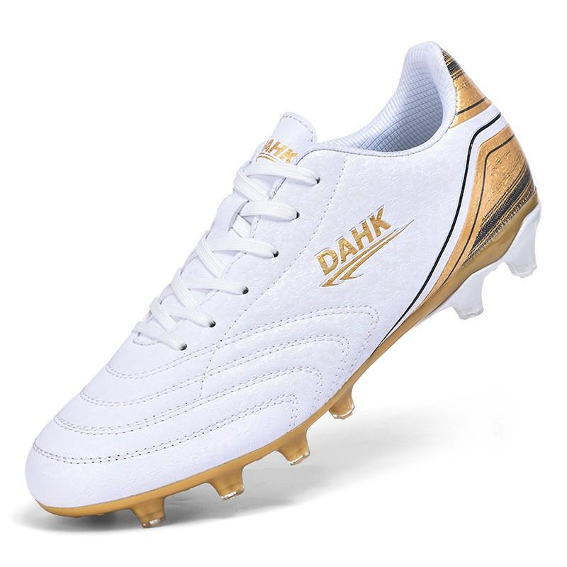 Youth Adult Soccer Cleats TF Turf Shoes Grass Artificial Field Training Competition Low Cut Synthetic Leather