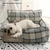 All-Season Washable Pet Bed for Small Dogs & Cats - Ideal for French Bulldogs & Bichons
