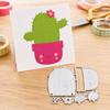 Cactus Die Cut, Scrapbooking Metal Cutting Dies, Cute Potted Cactus Die for Craft Paper Photo Album DIY Scrapbooking Embossing