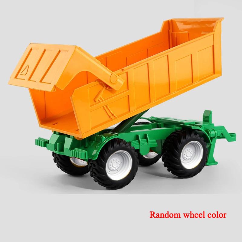 Großer Landwirtschaftstraktor 1:24 Simulations-Erntemaschinen-Transportfahrzeug-Trägheits-Ingenieurfahrzeug-Set Jungen Spielzeug Geschenke