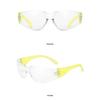 10Pcs Kid Clear Safety Glasses Protective Eyewear Impact Resistant Science Safety Goggles Spectacles Eyewear Enduring