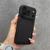 Étui portefeuille de luxe en silicone souple pour iPhone 17 Air 16E 15 14 Plus 13 12 Mini 11 Pro Max XR XS Antichoc Porte-cartes Fente Couvercle