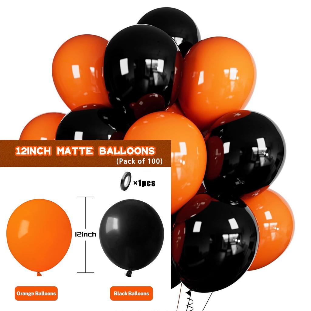 12inch 100pcs Multi-color Latex Balloon Set, Suitable for Weddings, Birthdays, Pop Parties, Bridal Showers, Family Gatherings