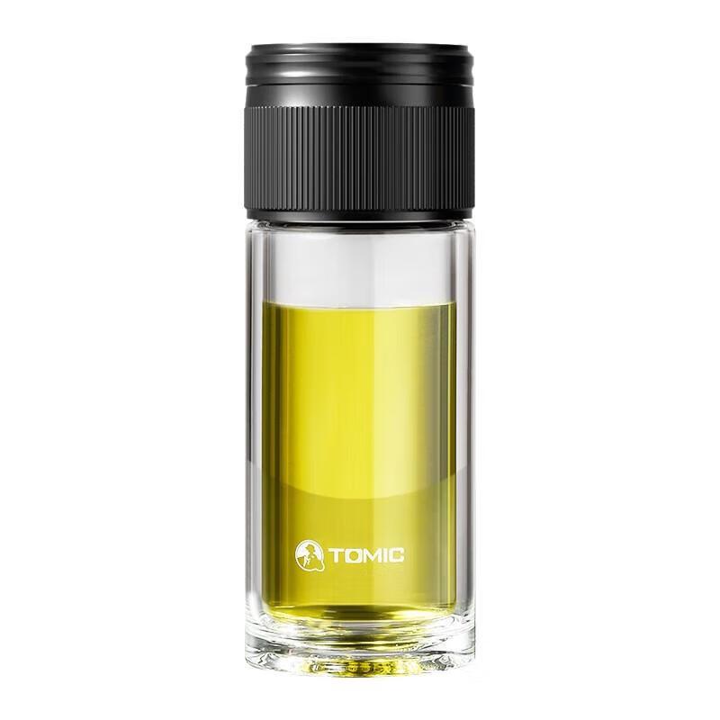 Temak Smart Double-Layer Glass Tea Infuser Bottle