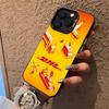 D-DHL-L logo Barevný kryt na telefon Pro iPhone 17 16 15 14 13 12 11 Pro Max Plus Pro