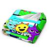 Sprunkis Characters Game Blankets Fuzzy Novelty Breathable Throw Blankets for Chair Covering Sofa Spring/Autumn