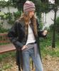 TWEE Theron Leather Trench Half Jacket (Strap Set)