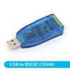 Industrial USB To RS485 RS232 Converter Upgrade Protection USB V2.0 Serial Download Cable for PLC Sensor Inverter Instrument