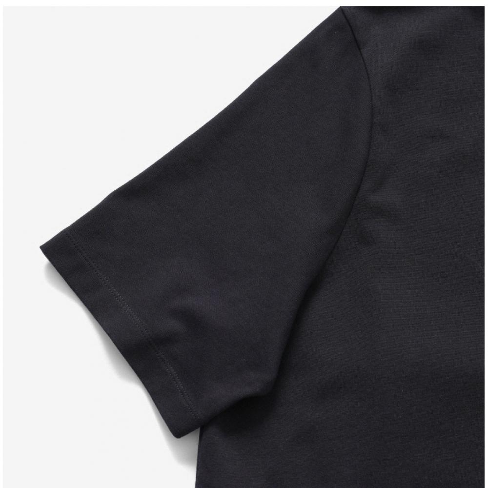 MaiSon KitSune Mw00127kj0119 P199 Bold Fox Head Patch Women S Short Sleeve Tee