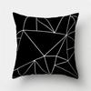 White Black Geometric Cushion Cover x Pillowcase Sofa  Decor  Polyester Home