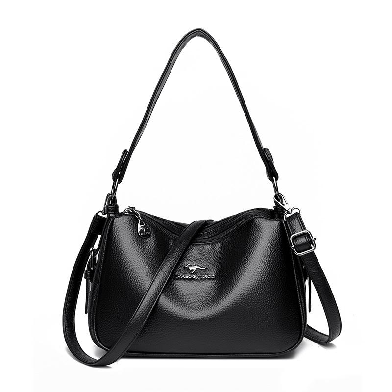 Jednoduchá a elegantní crossbody taška, velkokapacitní, všestranná pro dojíždění, ležérní taška přes jedno rameno