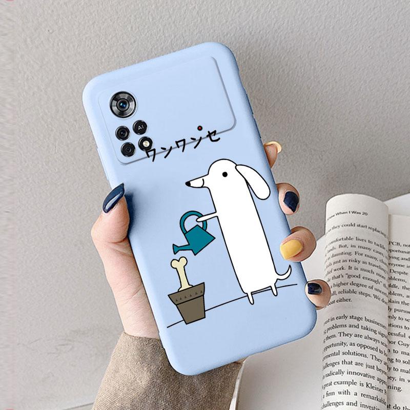Case For Poco X4 Pro 5G Poco M4 Pro Cute Heart Flower Back Cover Soft Silicone Matte Protective Funda For Xiaomi Poco X6 X5 Pro
