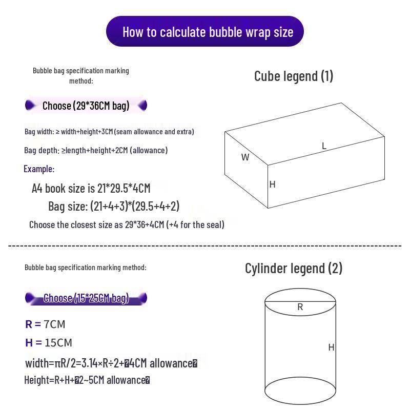 White Pearlescent Self-Adhesive Bubble Envelope for Jewelry Packaging