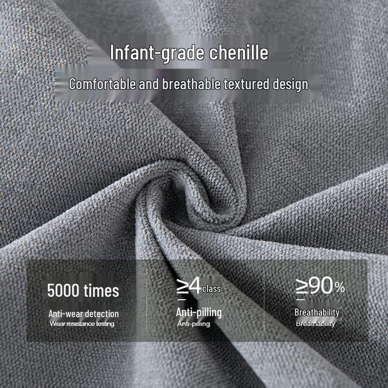 Wasserdichter Kratzfester Sofakissenbezug - Universell Rutschfest Einfarbig für Alle Jahreszeiten, Haustierfreundlich