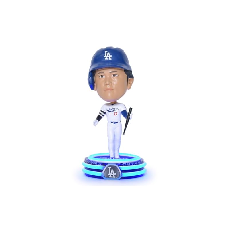 [FOCO] Shohei Ohtani LED Light-Up Bobblehead, 2025 Dodgers, Limited Edition of 1,025 Figures, Bubble Head, Bobblehead [Used]