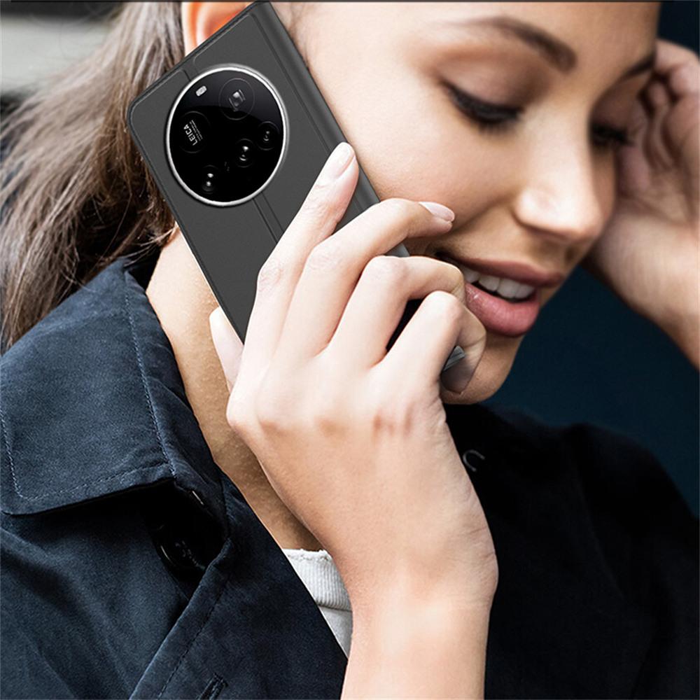 Für Xiaomi 17 Ultra 5G Hülle PU-Leder Handyhülle mit Kartenhalter Ständer