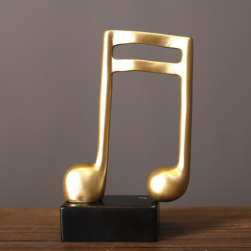 Resin Music Elegant Decoration For Living Room Shelf Modern Home Gift Decor