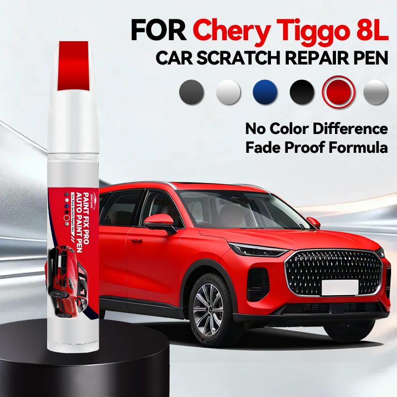 For Chery Tiggo 8L 1990-2026 Drive Paint Repair Brush Touch Up Scratch Remover DIY Auto Accessories Black White