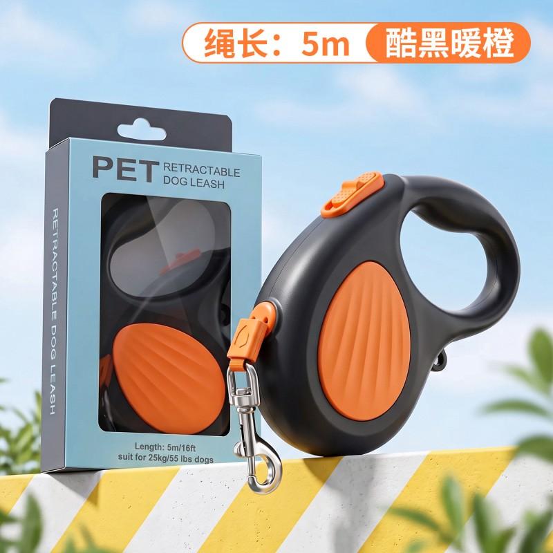 Retractable Dog Leash Outdoor Walking - Pet Automatic Extendable Traction Rope