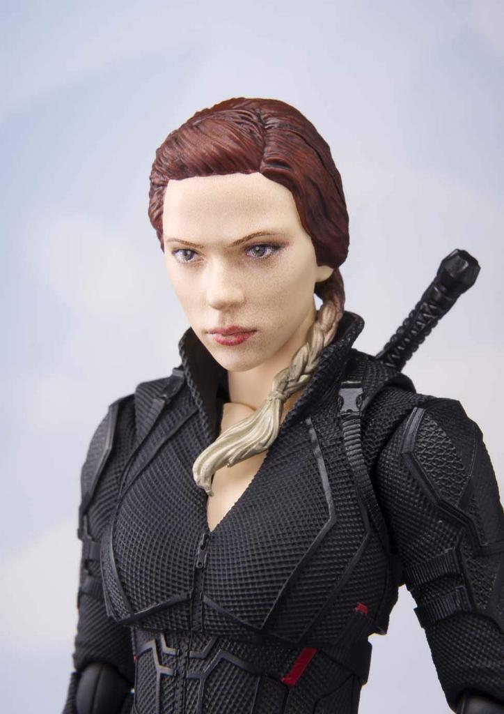 TAMASHII NATIONS Avengers Black Widow 150mm malovaná pohyblivá figurka SHFiguarts (Avengers/Konec hry) Cca. PVC a ABS