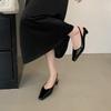 Móda Bailamos 2025 Nová značka Dámské sandály Módní Dámské Eelgant Outdoorové Šaty Slingback Boty Tenký Vysoký Podpatek Sexy Lodičky Boty Mujer