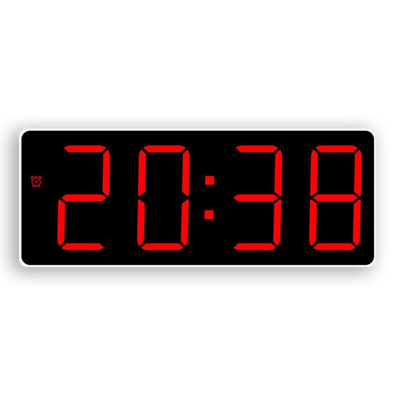 Led Digital Alarm Clock With Temperature And Calendar For Bedroom Decor