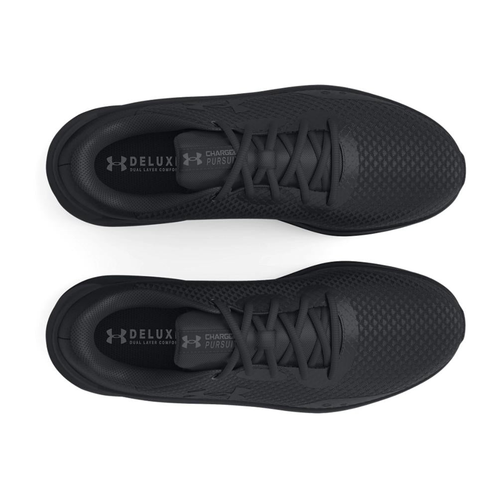 Sports Shoes Under Armour Black Charged Pursuit 3
