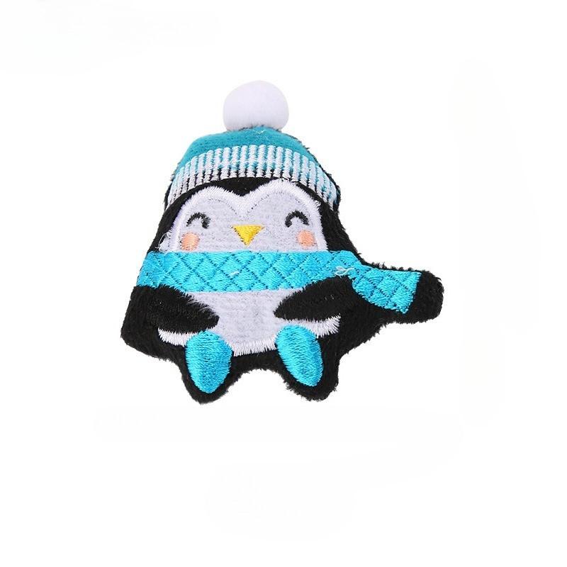 Cat Plush Interactive Toy Set Christmas Themed Tree, Snowman Penguin for Cat Toys and Interactive Games, Durable, Bite Resistant, Easy To Clean