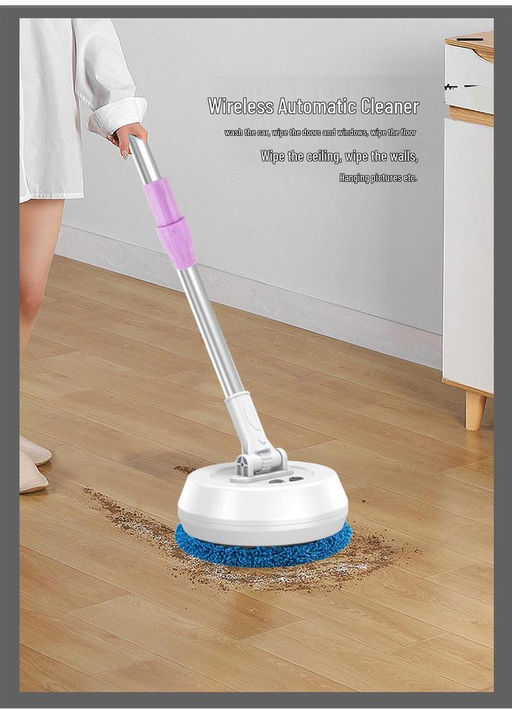 Electric Window Cleaning Robot for High-Rise and Home Use