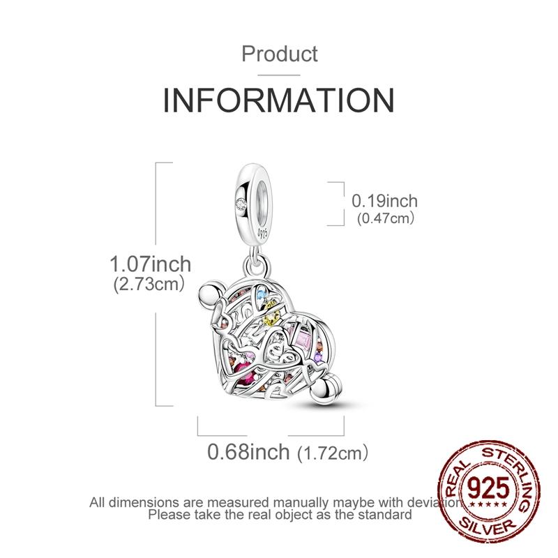 copper Sweet Love Is A Chocolate Box Openable Pendant Charm Compatible With Authentic Charm Bracelets Women Do It Yourself Jewellery Gift