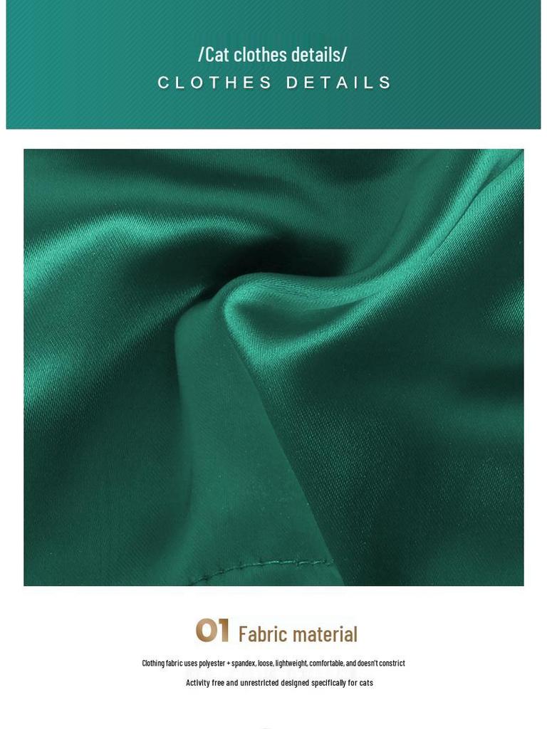 Summer Breathable Japanese-Style Anti-Shed Silk Cat Clothes