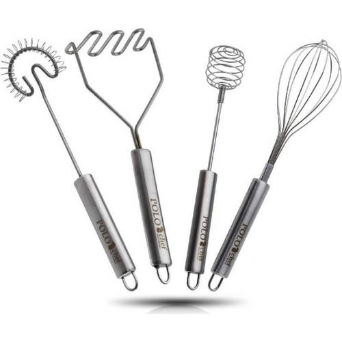 

Набор венчиков из нержавеющей стали Polo Chef Proline из 4 предметов