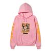 Haikyuu Karasuno Team Collage Unisex Fleece Hoodie Orange Japanese Vertical Letter Sleeve Volleyball Anime Pullover Sweatshirt