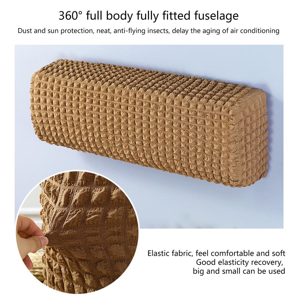 Klimatizace Prachový kryt Domácí dekorace Měkký Nástěnný chránič Ochranný Snadno čistitelný Kryt Klasický Prach