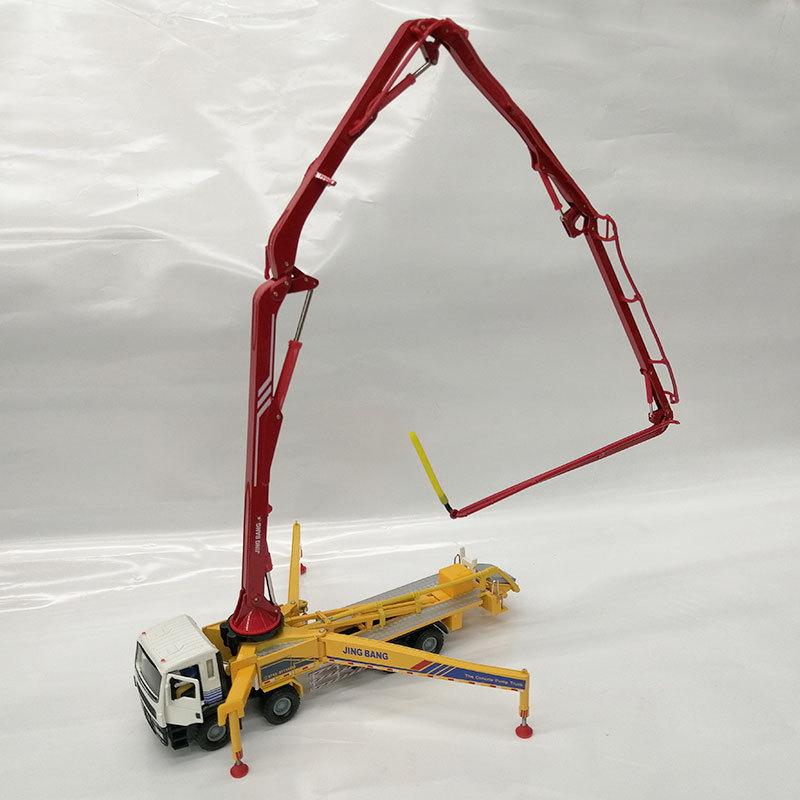 1:50 Alloy Concrete Cement Pump Truck Model Toys Transport Engineering Vehicle Multiple Movable Locations Car Kids Gifts