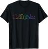 Cat LGBT Rainbow Cat Daddy Cat Mom Cat Lovers Funny Cat T-Shirt