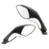 Rear View Mirror with Turn Signals For Yamaha YZF R1 2015-2023 YZF R6 2017-2023