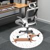 1pc Christmas Dog Office Round Area Rug, Indoor Mat Suitable ForOffice, Under Office Chairs Bedroom Living Room Home Decor, Room Deco u01