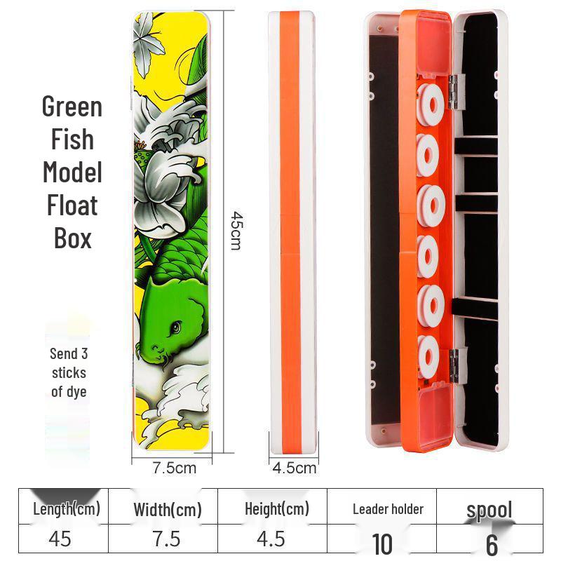 Three-Layer Multi-Functional Fishing Float and Accessories Box Set - Large Capacity Leader Line Organizer