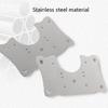 4Pack Stainless Steel Hinge Repair Plate Furniture Door Hinge Repair Accessories