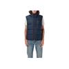 Polo Ralph Lauren Stand Collar Logo Print Zip Sleeveless Vest Men Vest Navy-Blue 710940236-002