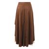 Ladies' Retro Western Suede Lace Patchwork Skirt