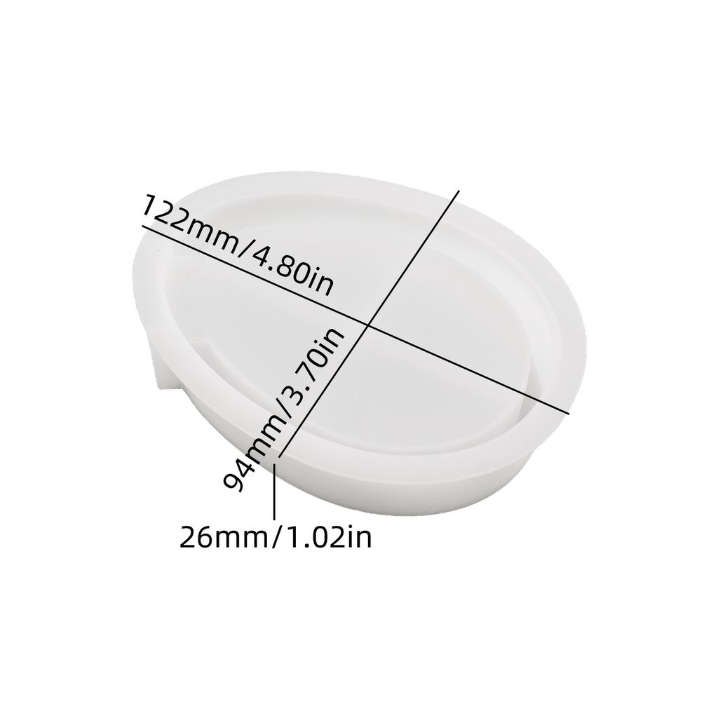 Egg Rabbit Gypsum Silicone Mold Hollow Easter Egg LED Night Light Concrete Candle Holder Resin Casting Mold Home Craft Ornaments