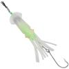 Luminous Lure Bait Sea Fishing Hairtail Hook Squid Fake Bait LED Glowing Bionic Squid Bait with Lead Sinker Fishing Set