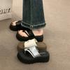 Thick-soled Height-increasing Women's Sandals New Styles of Beach Hermitage Shoes Slippers