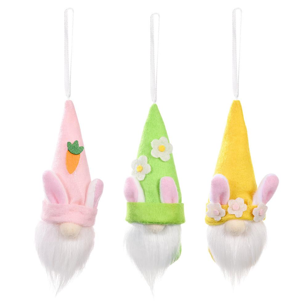 Doll Easter Faceless Pendant With Rabbit Ear Decoration For Celebrations Holiday