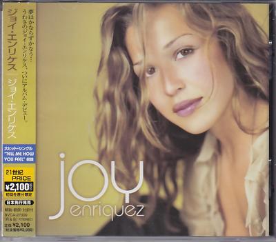 CD JOY ENRIQUEZ - Joy Enriquez BVCA27009 Arista 2001 Japão Obi Rap e Hip-Hop/R&B